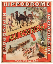 Hippodrome / Au Congo. Paris: Chaix, ca. 1880s.