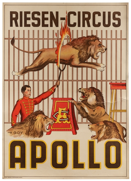  GOY. Riesen Circus / Apollo. Kassel: Becker + Marxhausen, c...