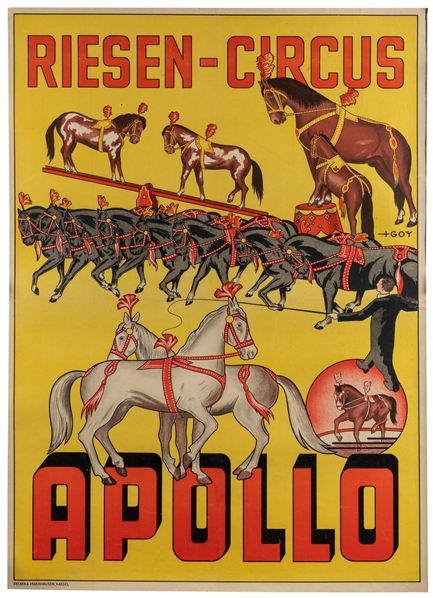  GOY. Riesen Circus / Apollo. Kassel: Becker + Marxhausen, c...