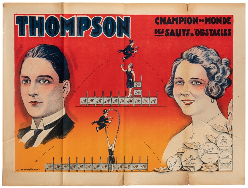  HARFORD. Thompson / Champion du Monde des Sauts dObstacles...