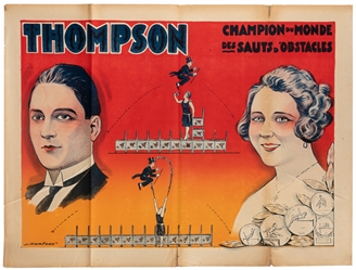  HARFORD. Thompson / Champion du Monde des Sauts d'Obstacles...