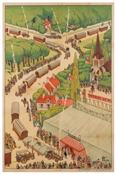  VALLEE, A. Theatre Gemier / Parade. Paris: Delattre, ca. 19...