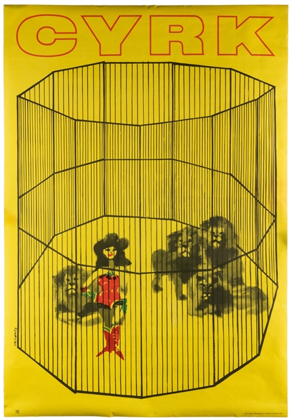  SWIERZY, Waldemar (1931-2013). Cyrk. Poland, ca. 1960s. A f...