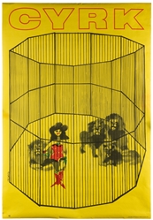  SWIERZY, Waldemar (1931-2013). Cyrk. Poland, ca. 1960s. A f...
