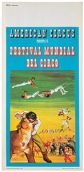  Group of 20 Italian panel circus posters. Milan: Arti Grafi...