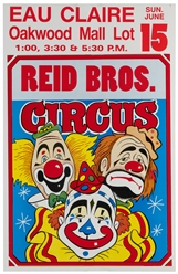  Group of 12 circus posters, prints, and ephemera. Including...