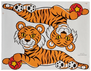  Group of 12 circus posters, prints, and ephemera. Including...