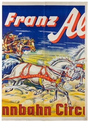  Franz Althoff / Grösster Rennbahn-Circus Europas. Berlin: P...