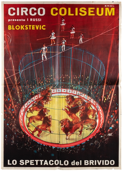  Circo Coliseum / Presenta Russi Blokstevic /Lo Spettacolo d...