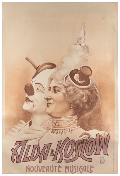  Alda & Koslow / Nouveaute Musicale. Paris: Imp. Latscha. Po...