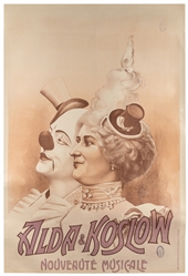  Alda & Koslow / Nouveaute Musicale. Paris: Imp. Latscha. Po...