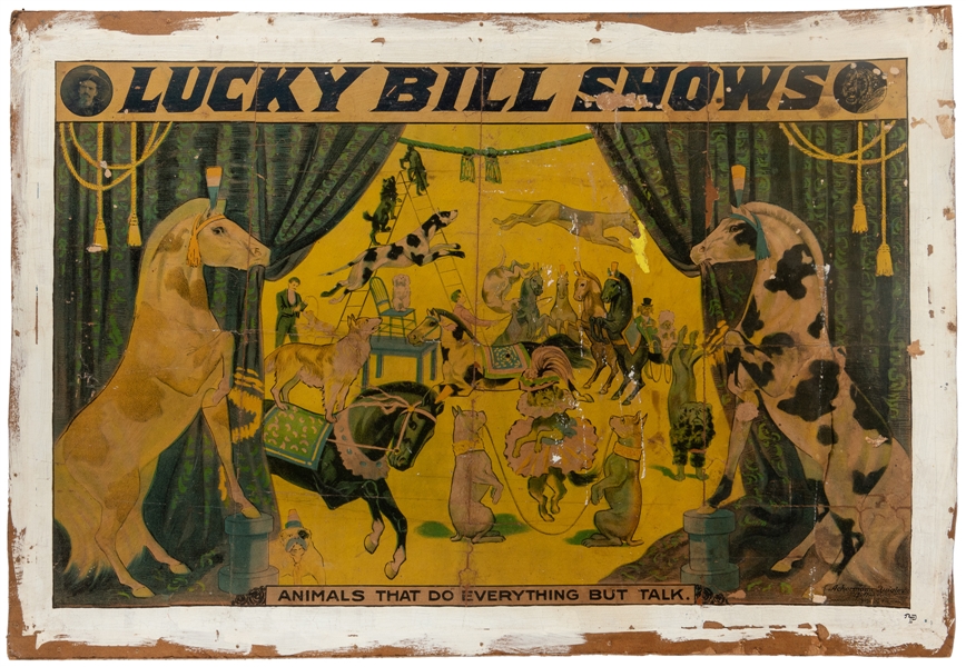  Lucky Bill Shows / Animals That Do Everything but Talk. Kan...