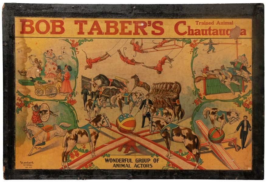  Bob Tabers Trained Animal Chautauqua / Wonderful Group of ...