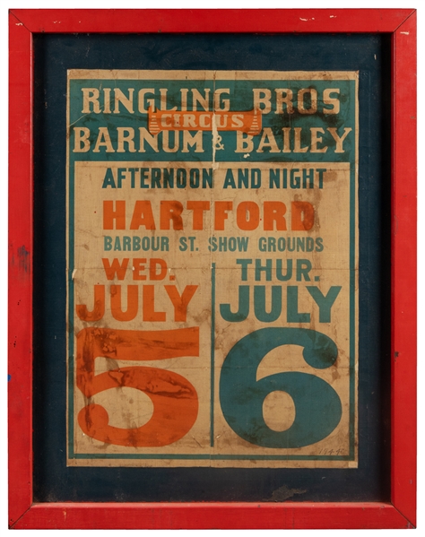  [HARTFORD CIRCUS FIRE]. Ringling Bros. and Barnum & Bailey ...
