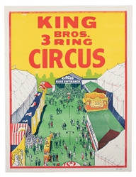  Group of 10 American circus posters. Circa 1950s/60s. Ten c...