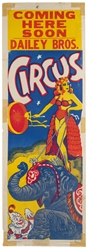  Group of 10 American circus posters. Mid-20th century. Ten ...