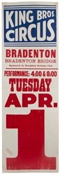  Twelve American circus posters. Twelve color offset and blo...