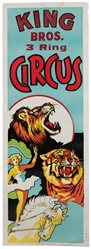 Twelve American circus posters. Twelve color offset and blo...