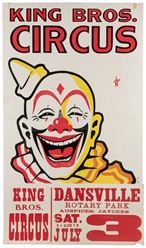 Twelve American circus posters. Twelve color offset and blo...