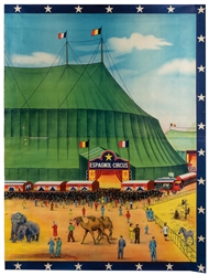  Budapest Elephants Circus. Courtrai: Léon Beyaert-Sioen. Ci...