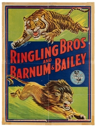  Ringling Brothers and Barnum & Bailey Circus. Group of 15 p...