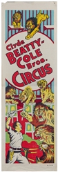  Clyde Beatty and Cole Bros. Circus Posters. Group of 15 pos...
