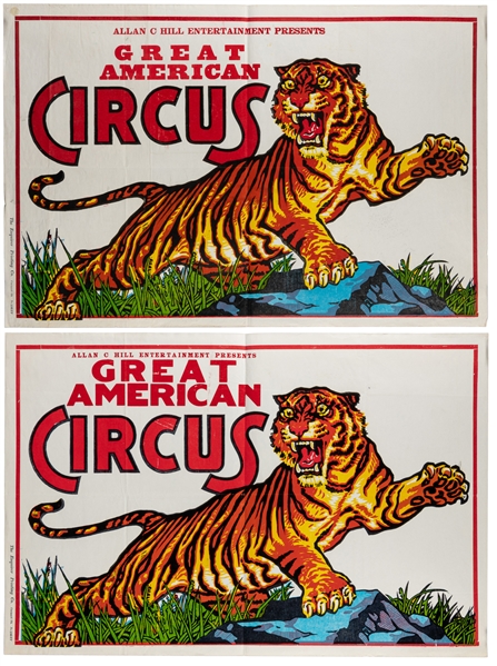  Great American Circus Posters. Cincinnati: Enquirer Printin...