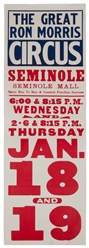  Ten Assorted Circus Posters. V.p., ca. mid-20th century. Ci...