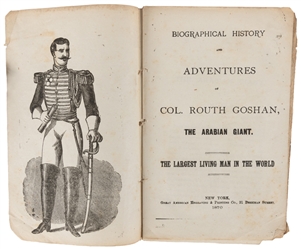  [SIDESHOW GIANTS]. Group of 3 Booklets About Sideshow Giant...