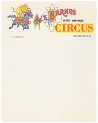  Large Collection of Nearly 200 Items of Circus Ephemera and...