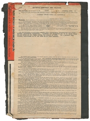  [RINGLING BROS.] Trio of items. Including: an Otto Ringling...
