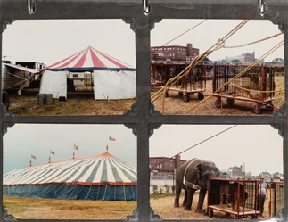  Three binders of mixed American circus ephemera and photos....