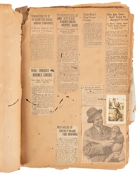  An Early 20th Century Circus Scrapbook. Folio (15 x 10 ½),...