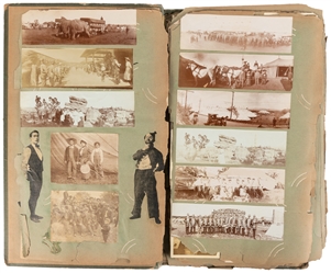 An Early 20th Century Circus Snapshot and Ephemera Scrapboo...