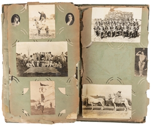  An Early 20th Century Circus Snapshot and Ephemera Scrapboo...