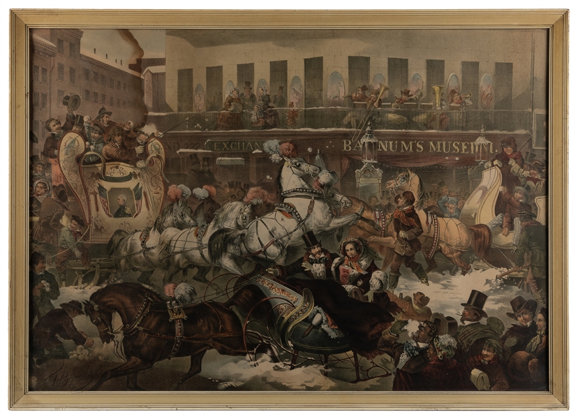  [BARNUMS MUSEUM]. BENECKE, Thomas (American, mid-19th cent...