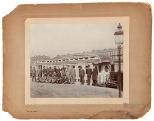  [HUNT, James. Ernest, photographer]. Photograph of Workers ...