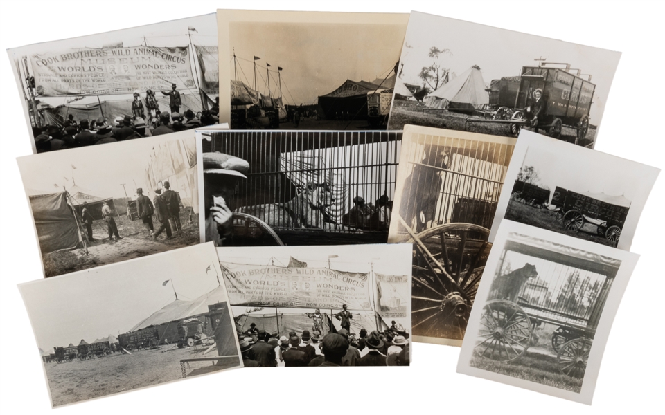  Large Group of Nearly 200 Snapshots or Postcards of Various...
