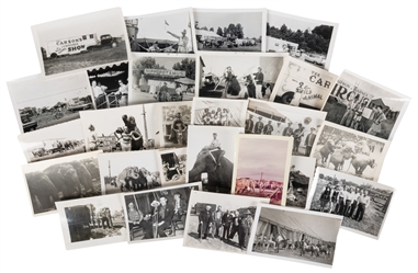  Large Group of Nearly 200 Snapshots or Postcards of Various...