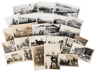  Large Group of Nearly 180 Snapshots or Postcards of Various...