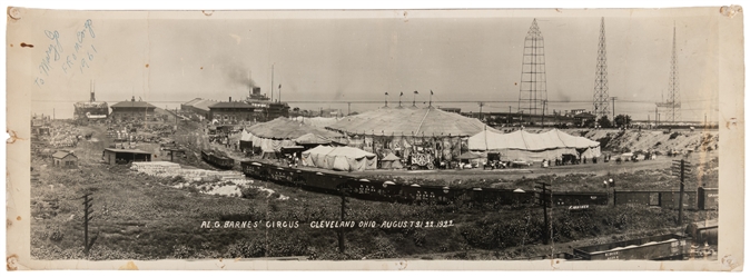  [MEINER, F., photographer]. Pair of Panoramic Photographs o...
