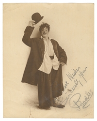  [CIRCUS]. Four signed circus photographs. Inscribed and sig...