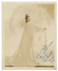  [CIRCUS]. Four signed circus photographs. Inscribed and sig...