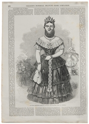  Two 19th Century Circus Engravings. Including: “The Prince ...