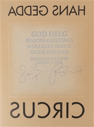  [CIRCUS – PHOTOGRAPHY]. GEDDA, Hans (b. 1924). Circus. 1994...