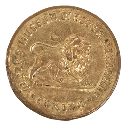  Olders Museum, Circus & Menagerie Coming Pocket Mirror. 19...