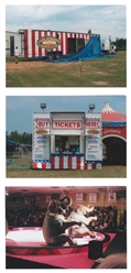  Album of Carson and Barnes Circus photographs. Approximatel...