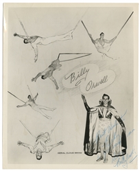  Collection of 70 photographs of circus performers. Early 20...