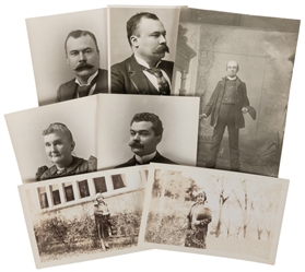  Collection of Ringling Family Photographs. Thirteen black a...
