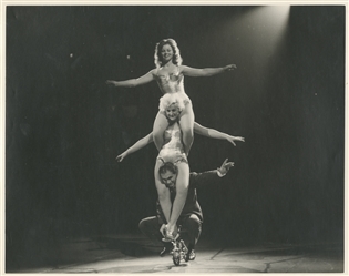  DANNES, Pierre J. (1910 – 1985). Archive of Circus Photogra...